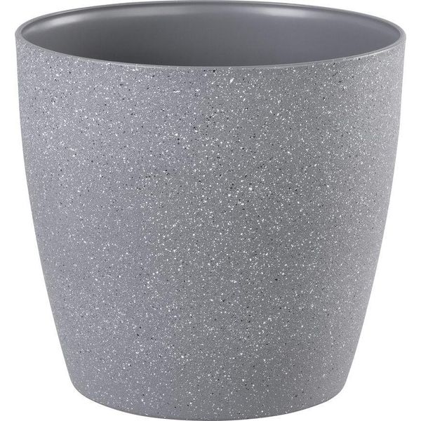 Vaso Strend Pro Stone, 28X26 Cm, Grigio, Effetto Pietra-image