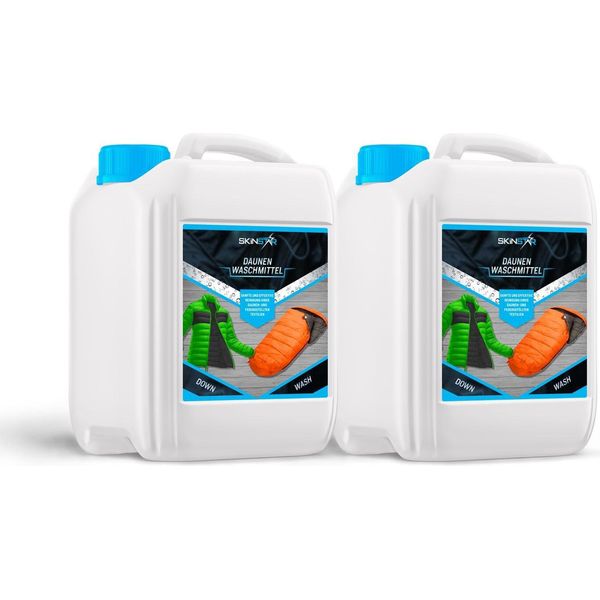 Detergente Per Piume Skinstar 5L Cura Del Lavaggio Delle Piume Down Wash Confezione Doppia-image