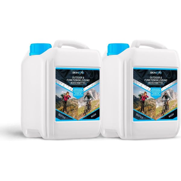 Skinstar Detergente Per Abbigliamento Esterno E Funzionale 5L Textile Wash Confezione Doppia-image
