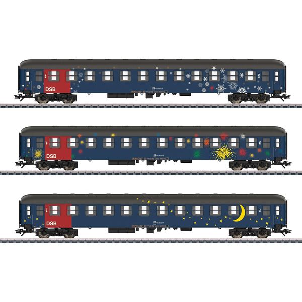 MäRklin H0 42698 Set Di Carrozze Passeggeri Dsb-image