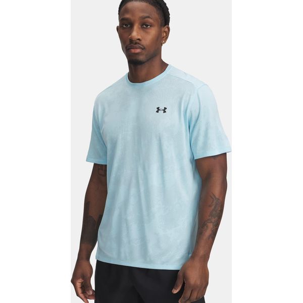 Maglietta Under Armour Tech Vent Jacquard A Maniche Corte Blu S Uomo Blu S-image