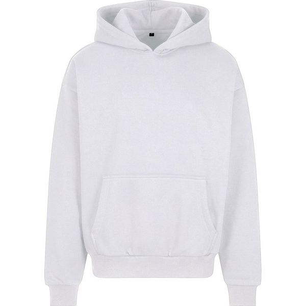Build Your Brand - Felpa Con Cappuccio Da Uomo RW9285 (S) (Bianco)-image