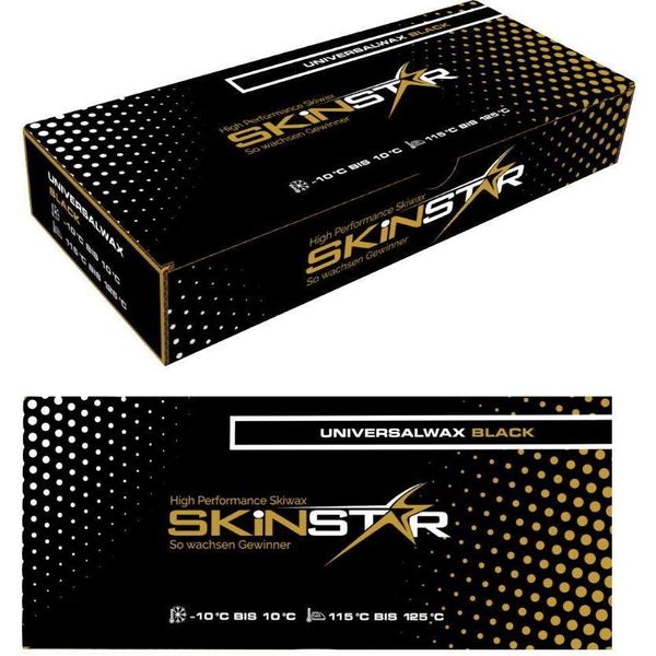 Skinstar Cera Universale Black Edition Nordic Alpin Skiwax All In One 250G-image