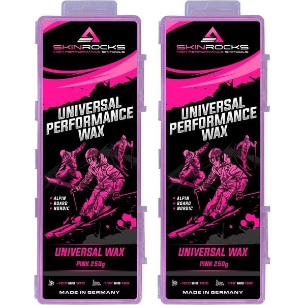 Skinrocks Cera Universale Per Sci Di Fondo Cera Da Stiro Per Snowboard Cera All In One 500G-image