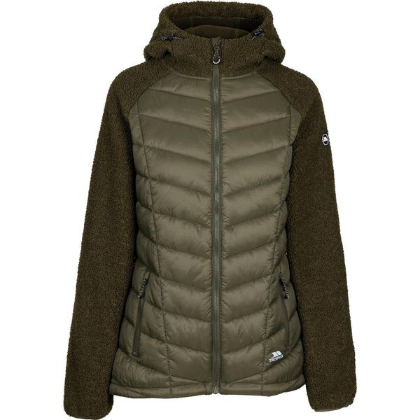 Trespass - Giacca Ibrida "Wando"" Da Donna TP6598 (L) (Rosso Scuro)"-image