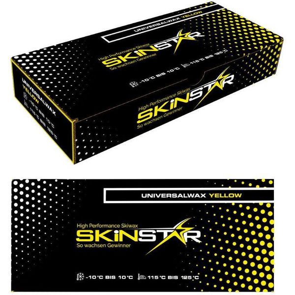 Skinstar Cera Universale Edizione Gialla Cera Per Sci Di Fondo Tutto In Uno 250G-image