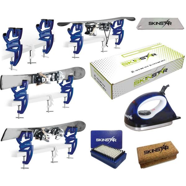 Skinstar Skiwax Starter Set Naturalwax 24 Ore Sciolina Da Sci 6 Pezzi-image