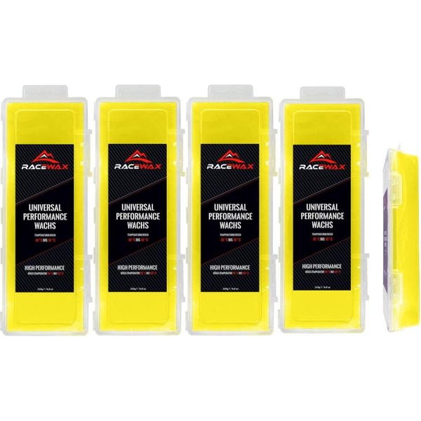 Racewax Cera Universale Edizione Gialla Sci Di Fondo Snowboard Tutto In Uno Cera 1000G-image