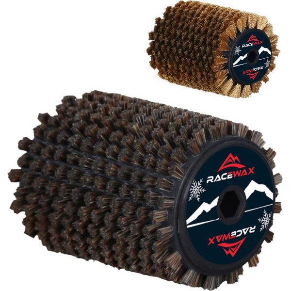 Racewax Roto Brush Horsehair Copper Set Spazzola Rotore 120Mm Spazzola Base Rotobrush-image
