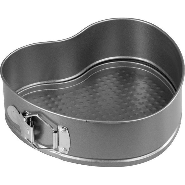 Stampo Magichome, Per Cottura, A Cuore, In Lamiera, A Cerniera, 21,5X21X6,5 Cm-image
