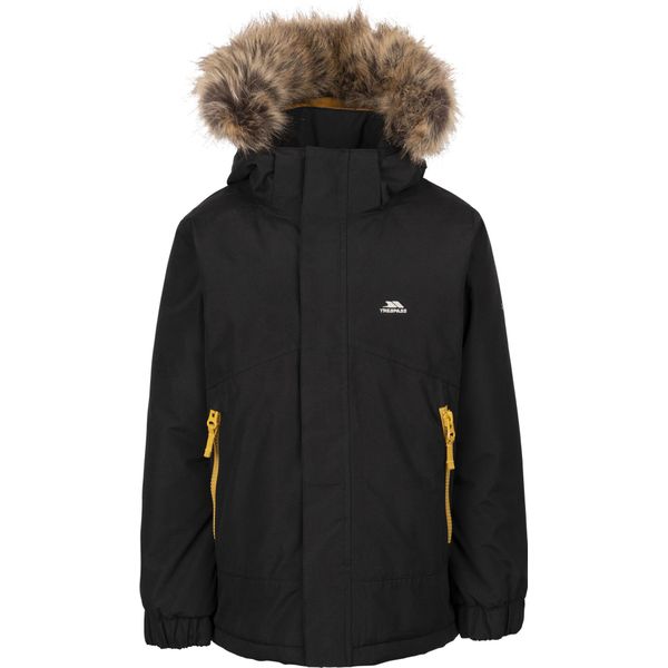 Trespass - Giacca "Wyald"", Impermeabile Per Bambini TP6721 (128) (Nero)"-image