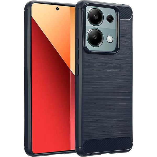 Xiaomi Poco X6/Xiaomi Redmi Note 13 Pro Sleeve - Silicone - Custodia/Copertura Morbida Imoshion - Colore Blu Scuro-image