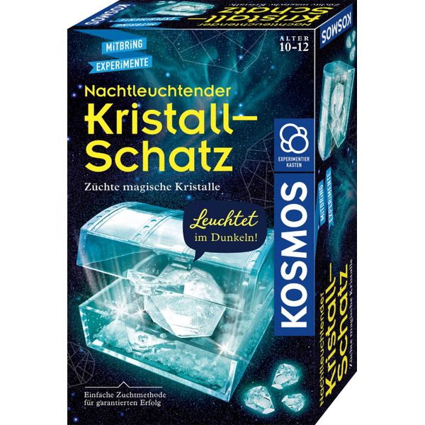 Kosmos Nachtleuchtender Kristall-Schatz, Experimentierkasten, Experimentierset, Ab 10 Jahren, 645687-image