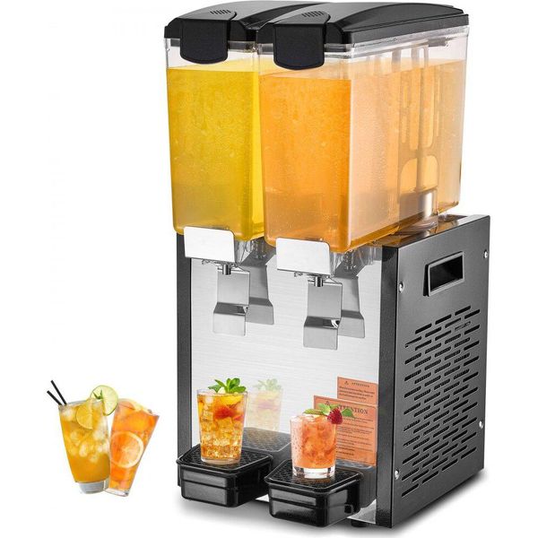 Distributore Commerciale Di Bevande 10Lx2 - Succhi E Bevande Ghiacciate Fredde - Ideale Per Catering Ed Eventi-image