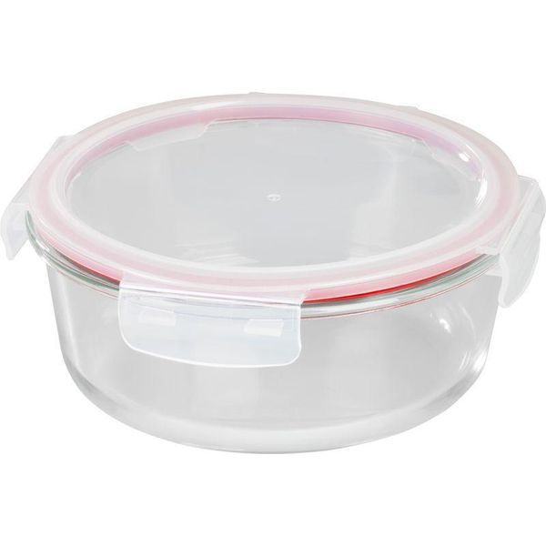 Contenitore Magichome, Rotondo, 1300 Ml, Con Coperchio, Clip, In Vetro-image