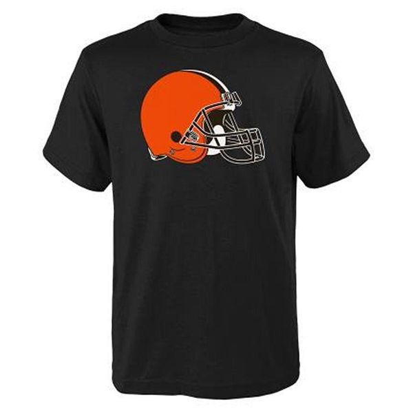 Outerstuff Maglietta A Maniche Corte Nfl Primary Logo Junior, Cleveland Browns, Taglia: M (10-12 Anni)-image