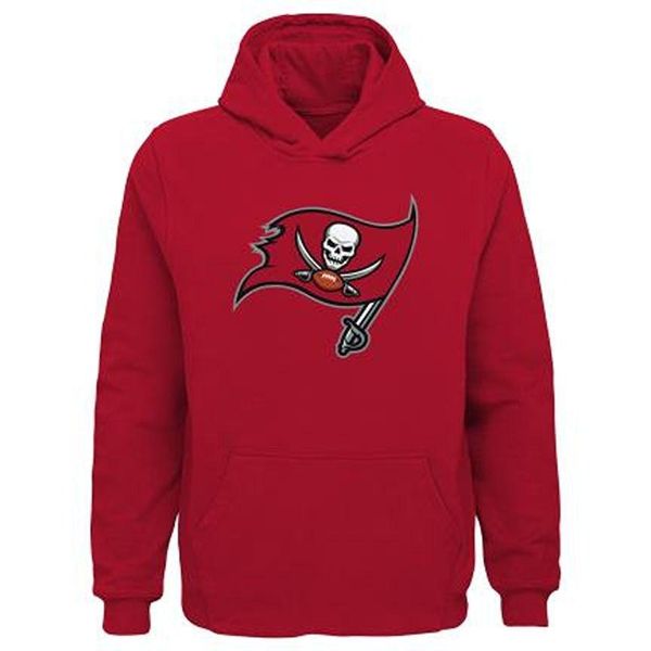 Outerstuff Nfl Primary Logo Hoodie Junior, Tampa Bay Buccaneers, GrößE: S (8 Anni)-image
