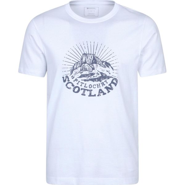 Mountain Warehouse - Maglietta "Pitlochry"" Da Uomo A Maniche Corte MW4422 (Xxl) (Bianco)"-image