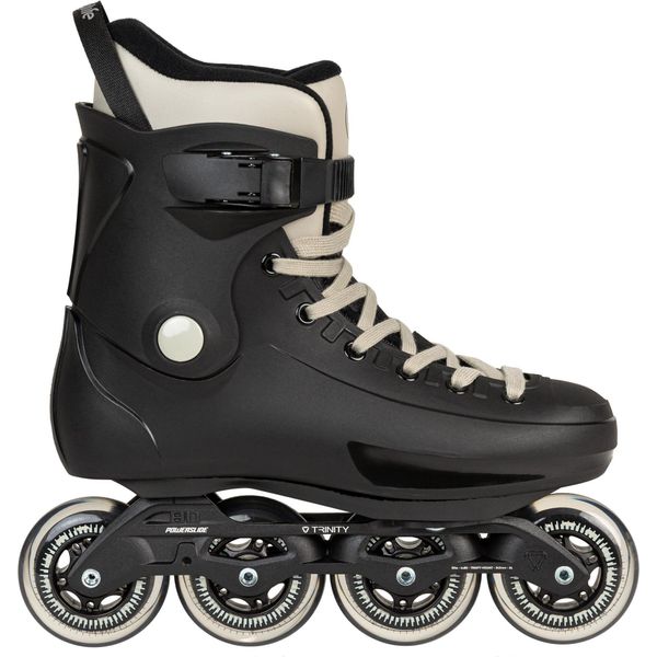 Pattini In Linea Playlife Rave Trinity Black 80, Unisex Per Uomo E Donna In Nero, Ruote Da 80Mm/85A, Cuscinetti A Sfera Abec 7-image