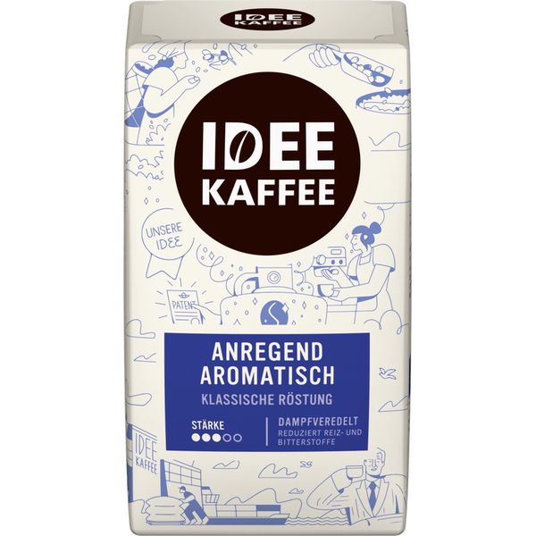 Idee Kaffee Anregend Aromatisch Caffè Filtro, 500G Macinato-image