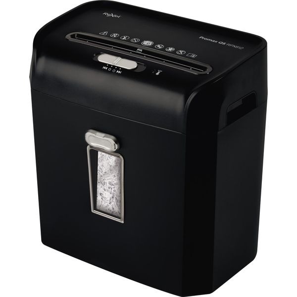 Rexel Promax RPX612 Distruggi Documenti Triturazione Incrociata 60 Db 22 Cm Nero-image