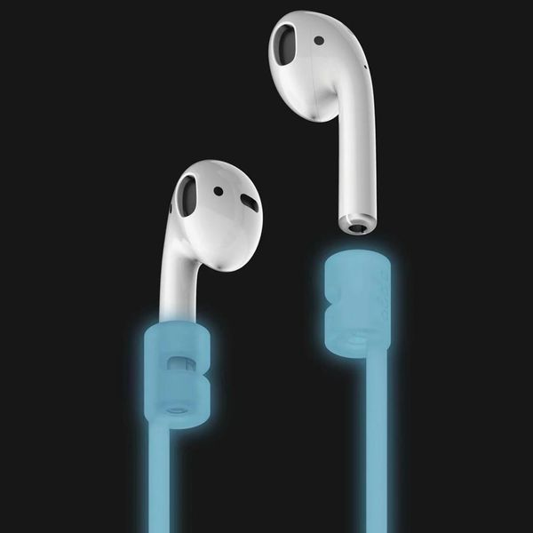 Elago Cinturino Airpods Per Airpods 1 E 2, Blu Notte-image