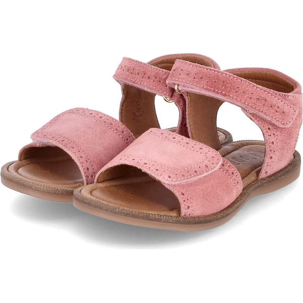 Sandali Bisgaard Da Bambina Andrea In Pelle Scamosciata Rosa Misura: 30-image