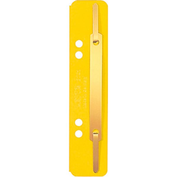Leitz Strisce Di Archiviazione A Clip 37010015 35X158Mm Cartone Giallo 250 Pezzi/Confezione-image