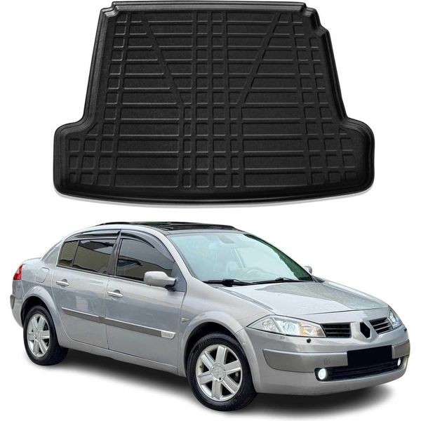 Fodera Bagagliaio Per Renault Megane 2003-2010 In Gomma Tpe-image