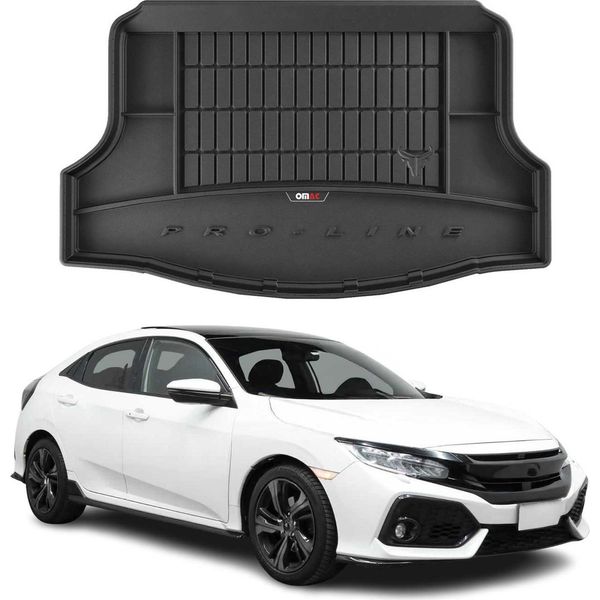 Omac Rivestimento In Gomma Per Honda Civic X Hatchback 2017-2025 5 Porte Tpe-image