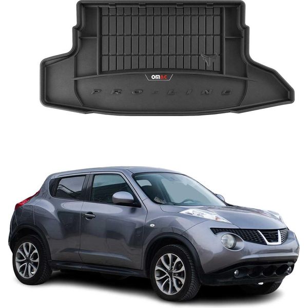 Omac Rivestimento Del Bagagliaio In Gomma Per Nissan Juke 2010-2014 Rivestimento Del Bagagliaio In Tpe Nero-image