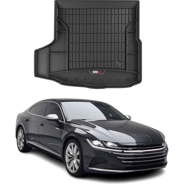 Omac Rivestimento In Gomma Per Vw Arteon Shooting Brake 2020-2025 Tpe Nero-image