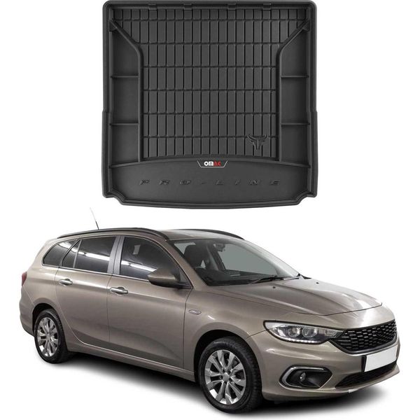 Omac Rivestimento Del Bagagliaio In Gomma Per Fiat Tipo Estate 2016-2025 Rivestimento Del Bagagliaio In Tpe-image