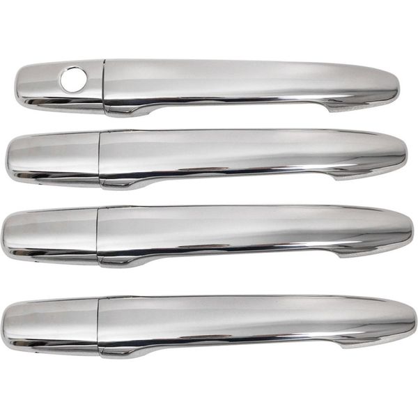 Maniglia Cromata Per Citroen C-Crosser 2007-2012 In Acciaio Inox 8X-image
