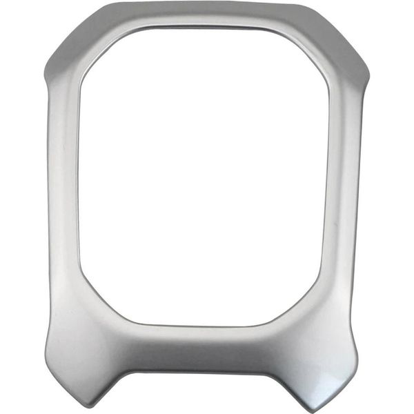 Cornice Pomello Cambio Per Jeep Renegade 2014-2024 Cromo Abs Argento 1Pc-image
