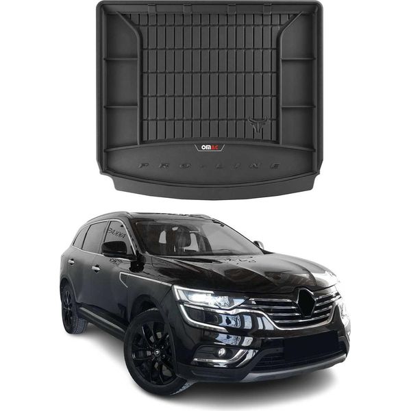 Omac Rivestimento Del Bagagliaio In Gomma Per Renault Koleos 2017-2025 Rivestimento Del Bagagliaio In Tpe-image