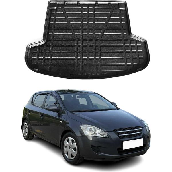 Fodera Bagagliaio Per Kia Ceed Estate Sw 2006-2012 5 Porte In Gomma Tpe-image