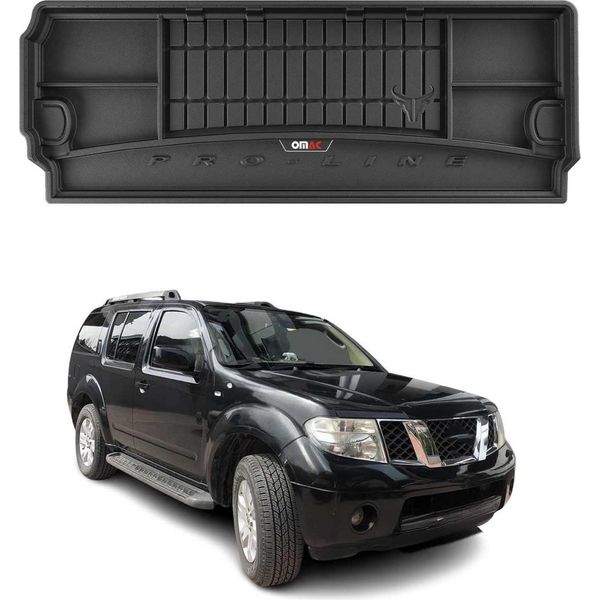 Omac Rivestimento Del Bagagliaio In Gomma Per Nissan Pathfinder 2005-2014 Rivestimento Del Bagagliaio In Tpe-image
