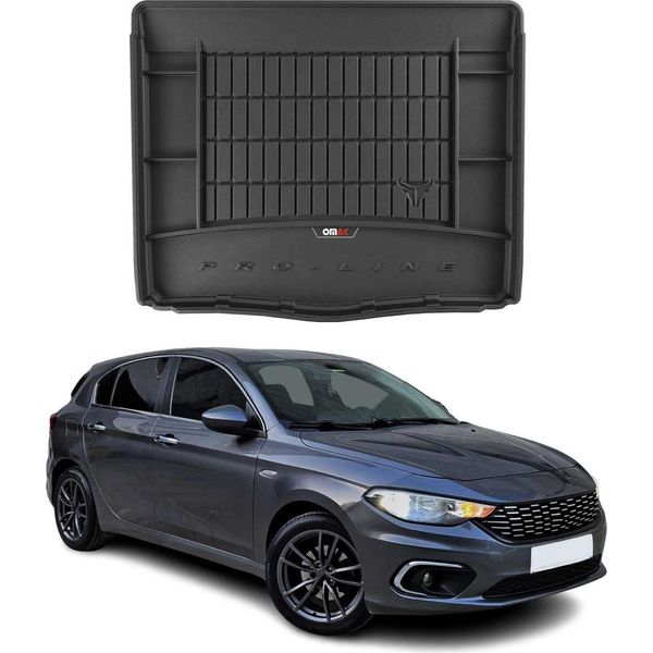 Omac Rivestimento Del Bagagliaio In Gomma Per Fiat Tipo Hatchback 2016-2025 Rivestimento Del Bagagliaio In Tpe-image