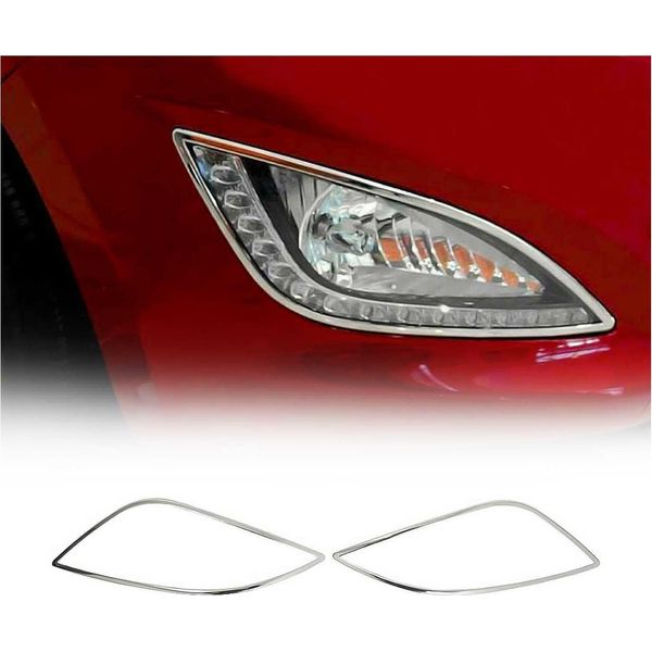 Cornice Fendinebbia Per Hyundai I20 Facelift 2012-2014 Cromo 2X-image