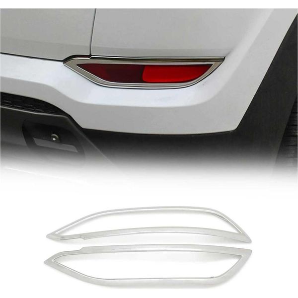 Cornice Fendinebbia Per Hyundai Tucson 2015-2018 Cromo Abs 2X-image