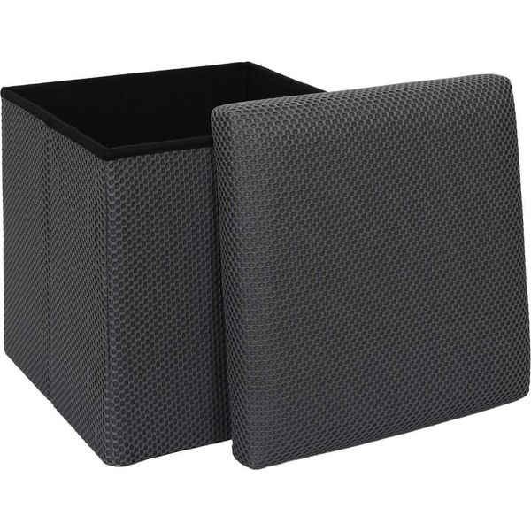 Howhomely Pouf Grigio Pouf 38 X 38 X 38 Cm-image