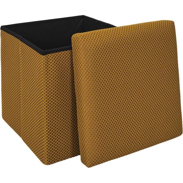 Howhomely Pouf Giallo Pouf 38 X 38 X 38 Cm Pouf-image