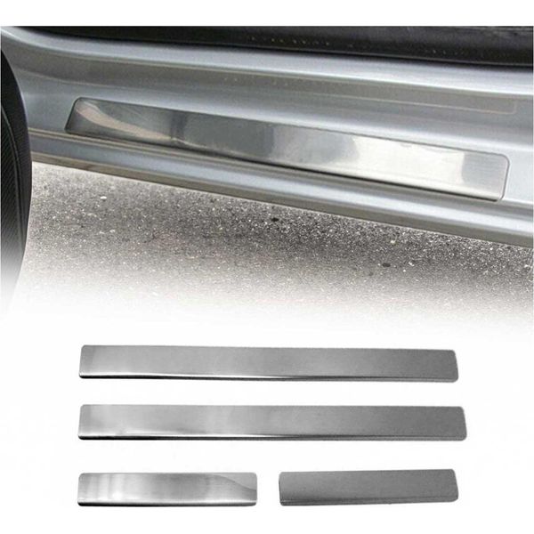 Finiture Delle Soglie Delle Porte Per Peugeot Partner Tepee 2008-2018 In Acciaio Inox 4X-image