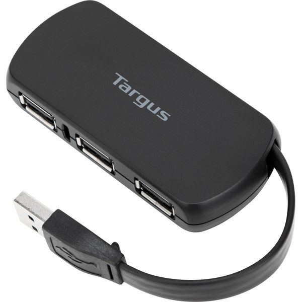Targus Targus ACH114EU Hub Di Interfaccia Usb 2.0 480 Mbit/S Nero-image