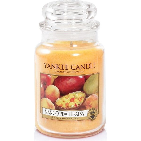 Yankee Candle Vaso Di Cera Profumata Grande Mango Peach Salsa 1114681E-image
