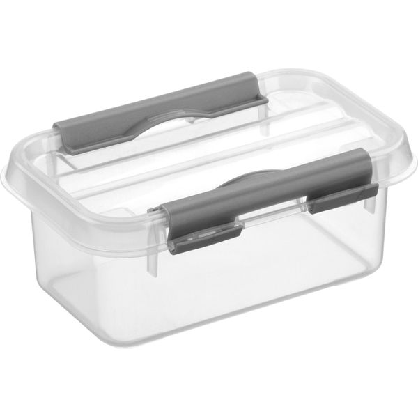 Sunware H6162102 Contenitore Q-Line 0,5 L Trasparente 15,0 X 10,0 X 6,3 Cm-image