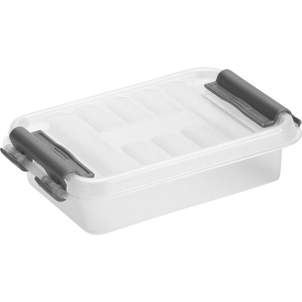 Sunware H6162002 Contenitore Q-Line 0,2 L Trasparente 11,3 X 7,8 X 2,9 Cm-image