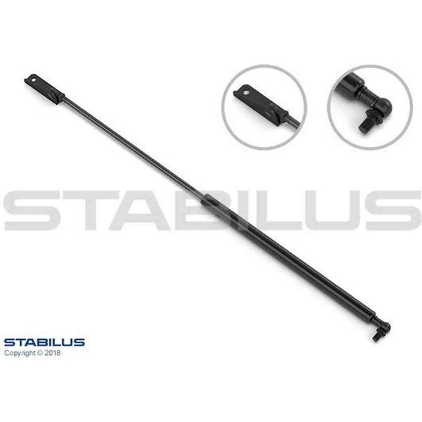 Vano Per Molle A Gas/Carico 612 Mm Stabilus LIFT-O-MAT Per Swift Ii Justy Ii-image
