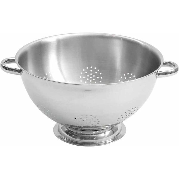 Stalgast Scolapasta Rotondo In Acciaio Inox 36 Cm - Manici - Scolapasta Per Cucina - Opaco-image